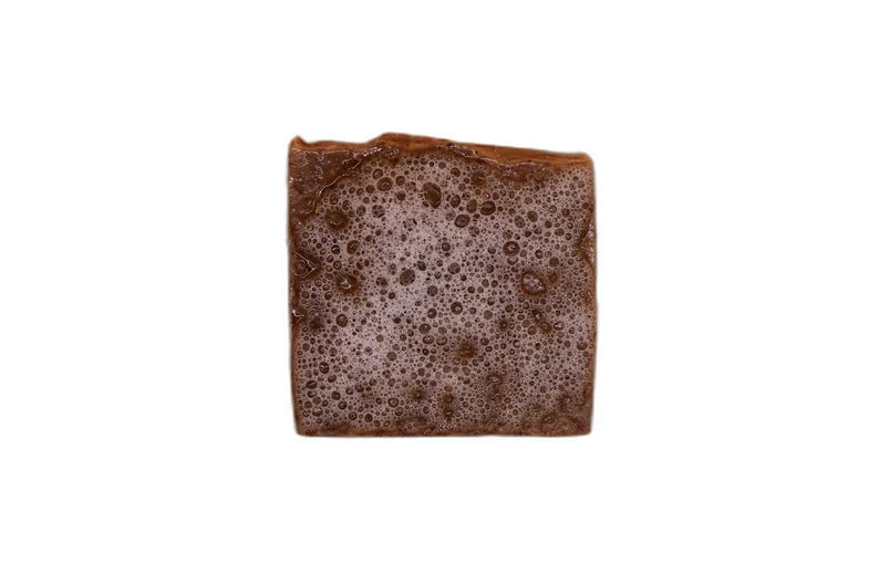 Cafe Mocha Probiotic Cold Process Unscented Body Bar Soap with Coffee Bean Blend